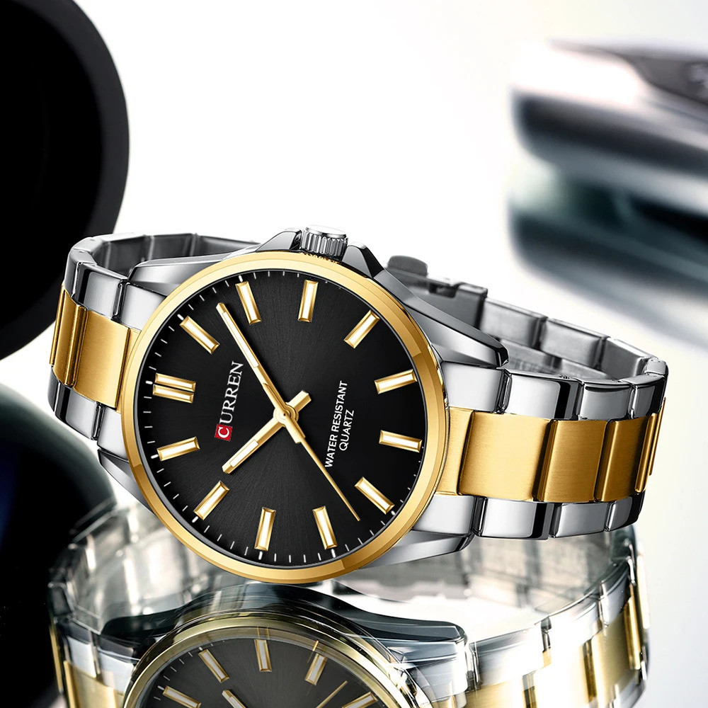 Curren 9090 Silver-Gold-Black SBR Киев - изображение 2