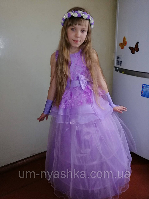 Пышное нарядное платье с цветами Ария2 на 4-5 лет Кривой Рог - изображение 9