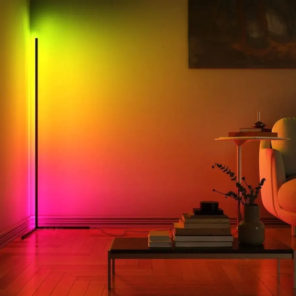 Угловой LED торшер Ledox Design с пультом и регулируемой яркостью 330 цветовых комбинаций Коломия - фото 7