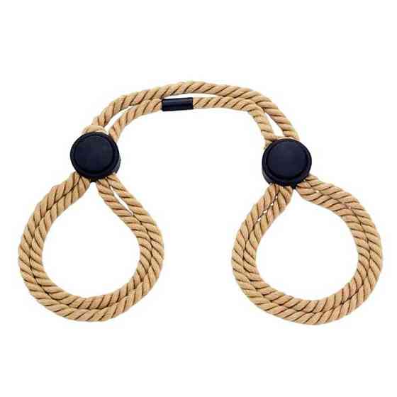 Універсальні наручники для рук і ніг БДСМ Бежевий - Садо-мазо Вінниця