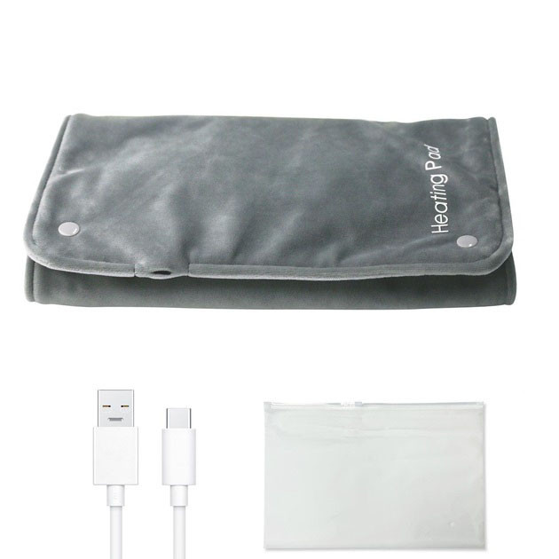 Универсальная электрогрелка от USB 30х50 см электрический термоковрик с подогревом для рук, ног и шеи LA-48 Львов - изображение 1