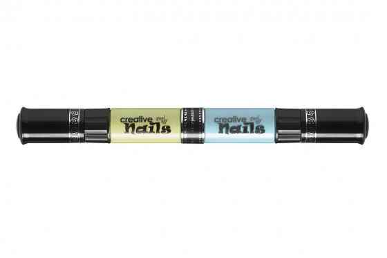 Дитячий лак-олівець для нігтів Creative Nails на водній основі (2 кольори зелений + блакитний) Киев