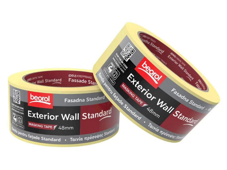 Малярна стрічка Beorol Exterior Wall Standard 48 мм × 50 м Київ - фото 2