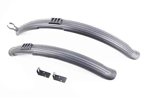 Крила пластмасові 26" MTB довгі, чорні JK5109R Київ