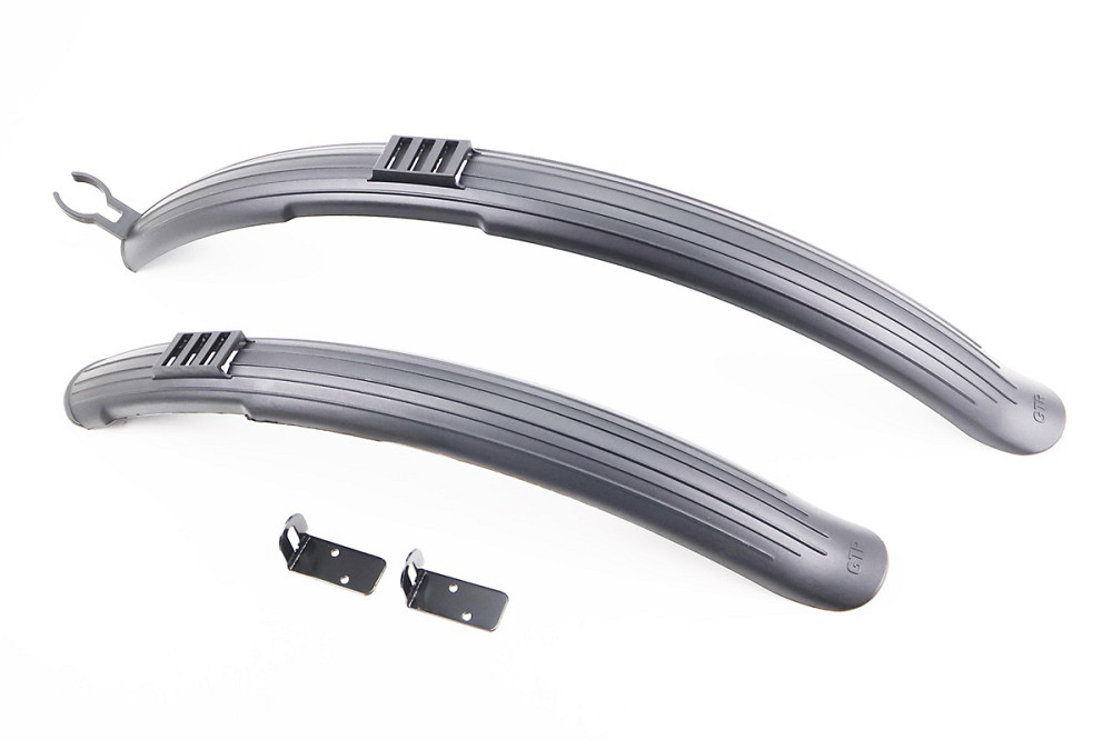 Крила пластмасові 26" MTB довгі, чорні JK5109R Київ - фото 1