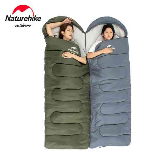 Спальний мішок Naturehike Y150L NH21MSD08, правий, темно-зелений Київ