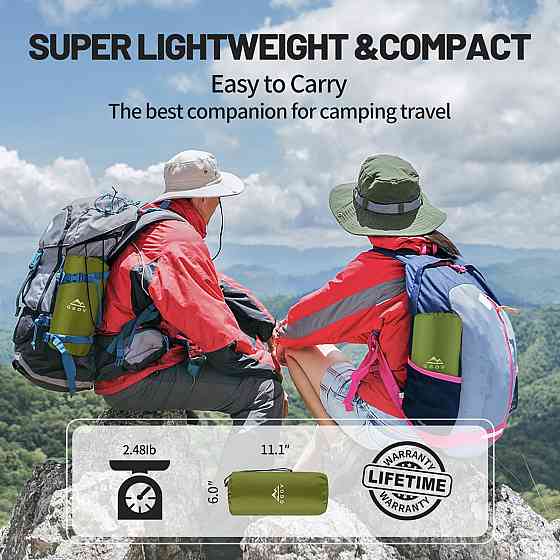 Туристичний надувний каремат GGOV Луцьк