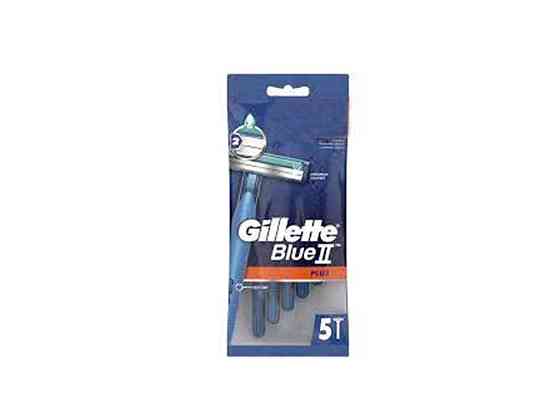 Бритви одноразові GILLETTE Blue 2 Plus (5шт) Solmir Київ