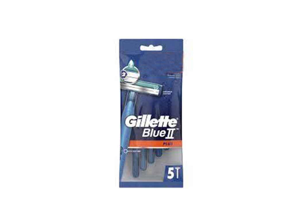 Бритви одноразові GILLETTE Blue 2 Plus (5шт) Solmir Київ - фото 1