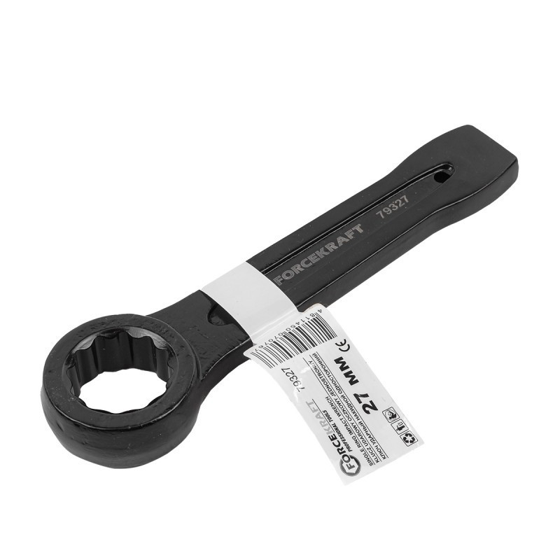 Ключ накидний ударний односторонній 27мм (L-180мм) FORCEKRAFT FK-79327 Одеса - фото 1