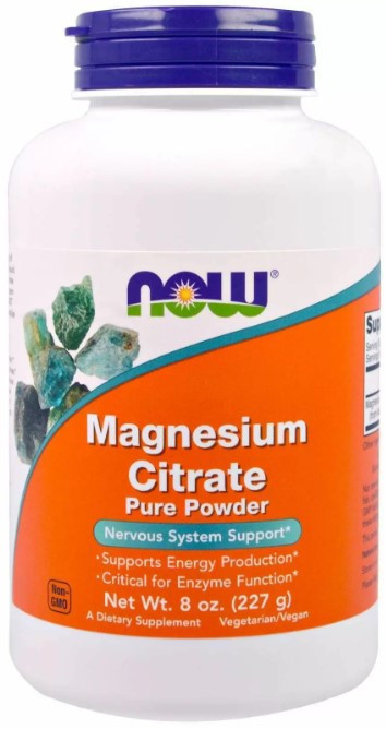 Магній цитрат Now Foods Magnesium Citrate 227 грам Київ - фото 1