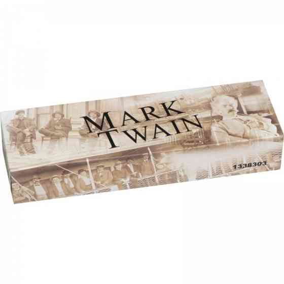 Ручка кулькова Mark Twain, з шкіряною вставкою, у футлярі Київ