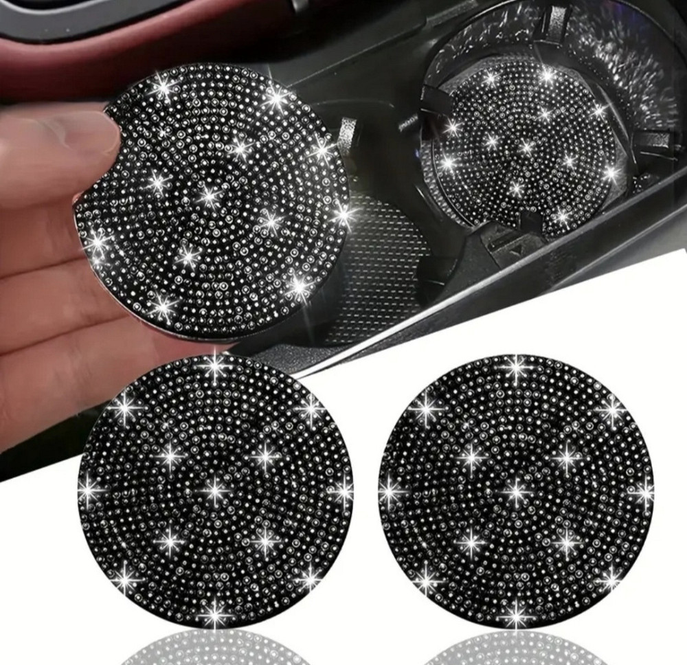 Силіконовий підстаканник для автомобіля Чорний Смела - изображение 1