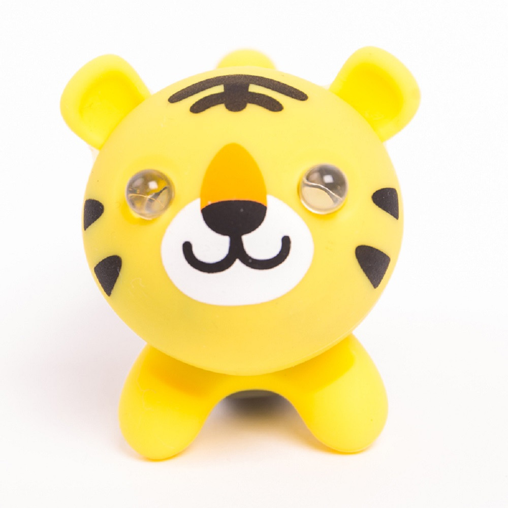 Мигалка для детского велосипеда Zoonimal Тигр, LED, на руль. Свечение: Белый Киев - изображение 1