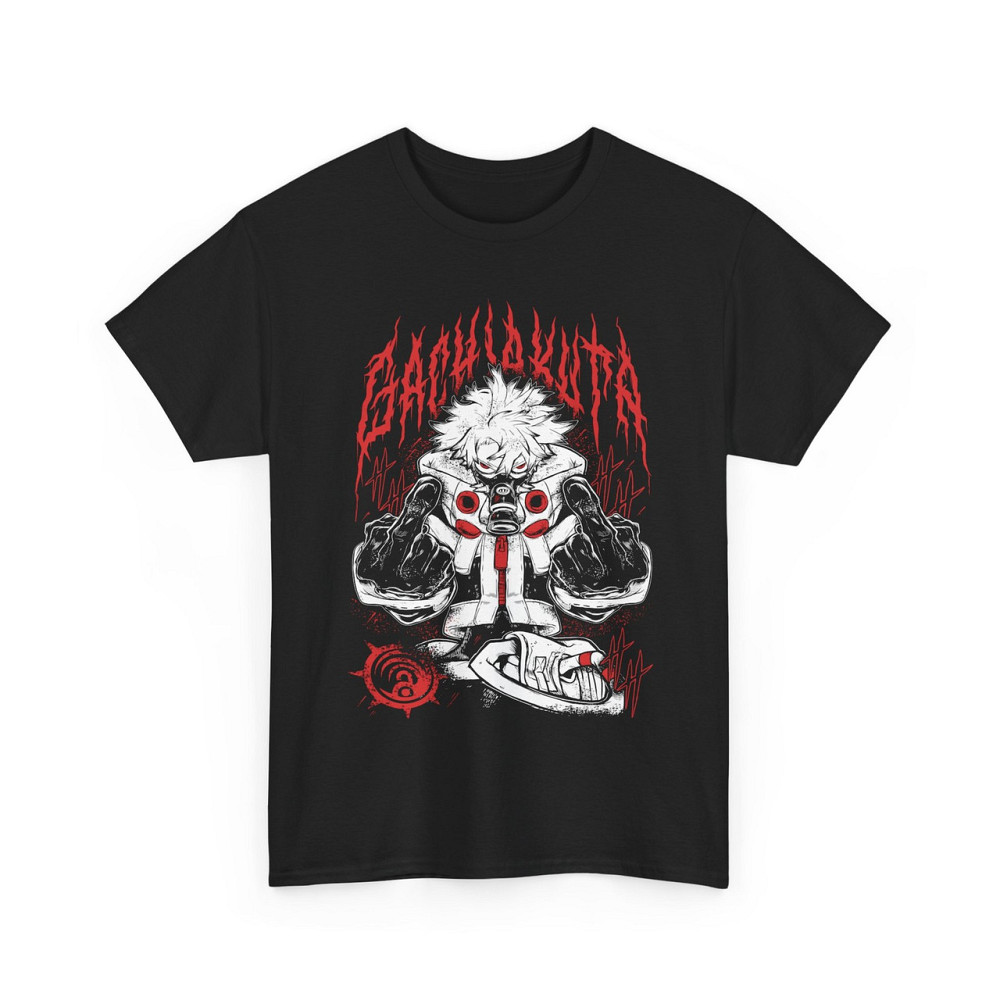 Футболка для хлопчика з аніме принтом Гакхіакута Томе Хоррор Манга оверсайз (зріст від 165 до 180) Чорний AnimeJ0042m Дніпро - фото 6