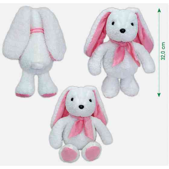 Іграшка м'яконабивна Зайченя МС 080501-17 рожеве Вінниця