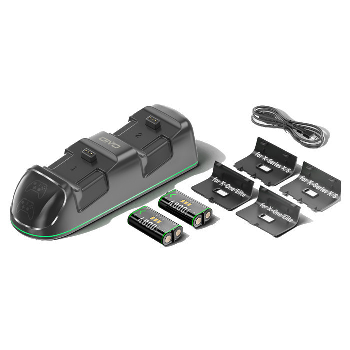Зарядка и два аккумулятора для геймпада Xbox 4800mWh OIVO IV-BX313X Киев - изображение 2