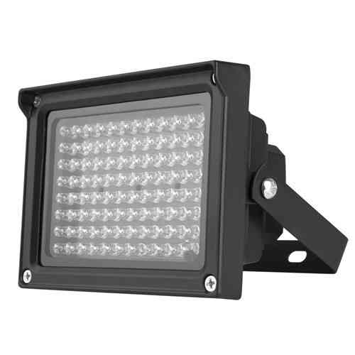 Вуличний інфрачервоний прожектор для камер 96 LED, 60 м, чорний Київ