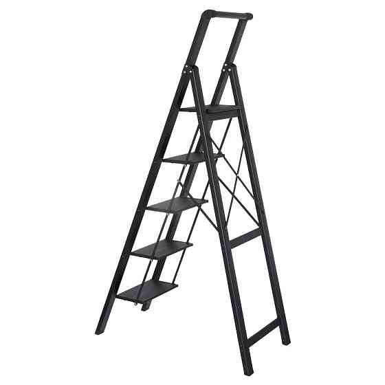 Стремянка алюминиевая Loft 5 ступеней 1.73м SIGMA (5036334) Киев
