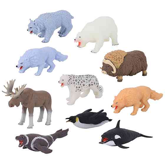 Дисплей стретч-іграшок серії Legend of animals Максі - Вартові крижаного світу (10 шт) Дніпро