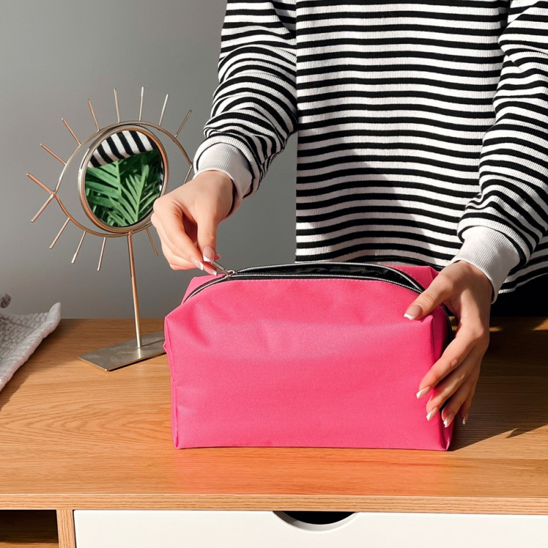 Сумка для косметики 26х14х12 см (Рожевий) Суми - фото 1