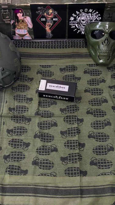 Ніж викидний Benchmade sea/olive ВТ4765 Одеса - фото 8