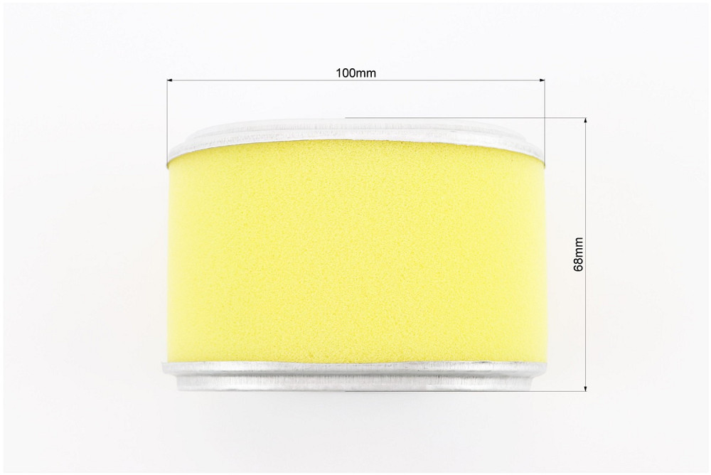 Фільтр повітряний - елемент (паперовий 100х73х66mm) 168F/170F Київ - фото 3