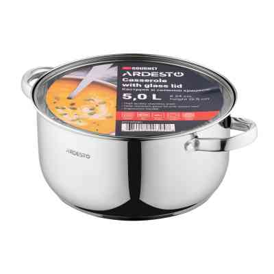 Кастрюля Ardesto Gemini Gourmet 5.2 л (AR1952BC) Винница