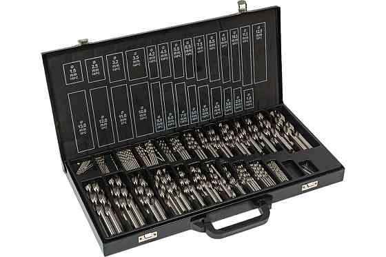 Набір свердел для металу 230 предметів у кейсі Rockforce RF-924U230 Одеса