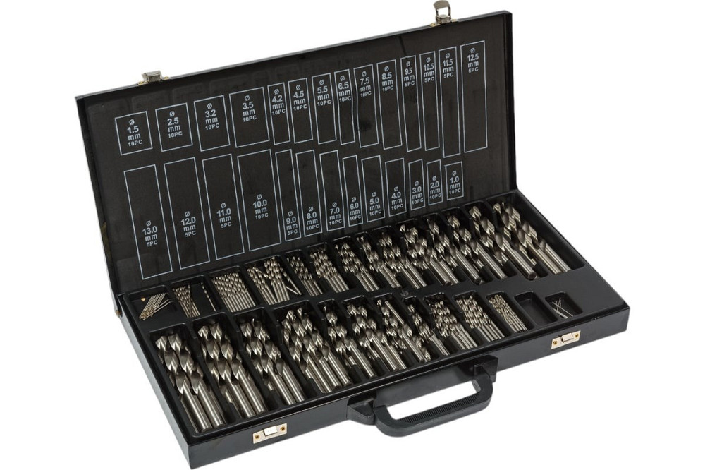 Набір свердел для металу 230 предметів у кейсі Rockforce RF-924U230 Одеса - фото 2