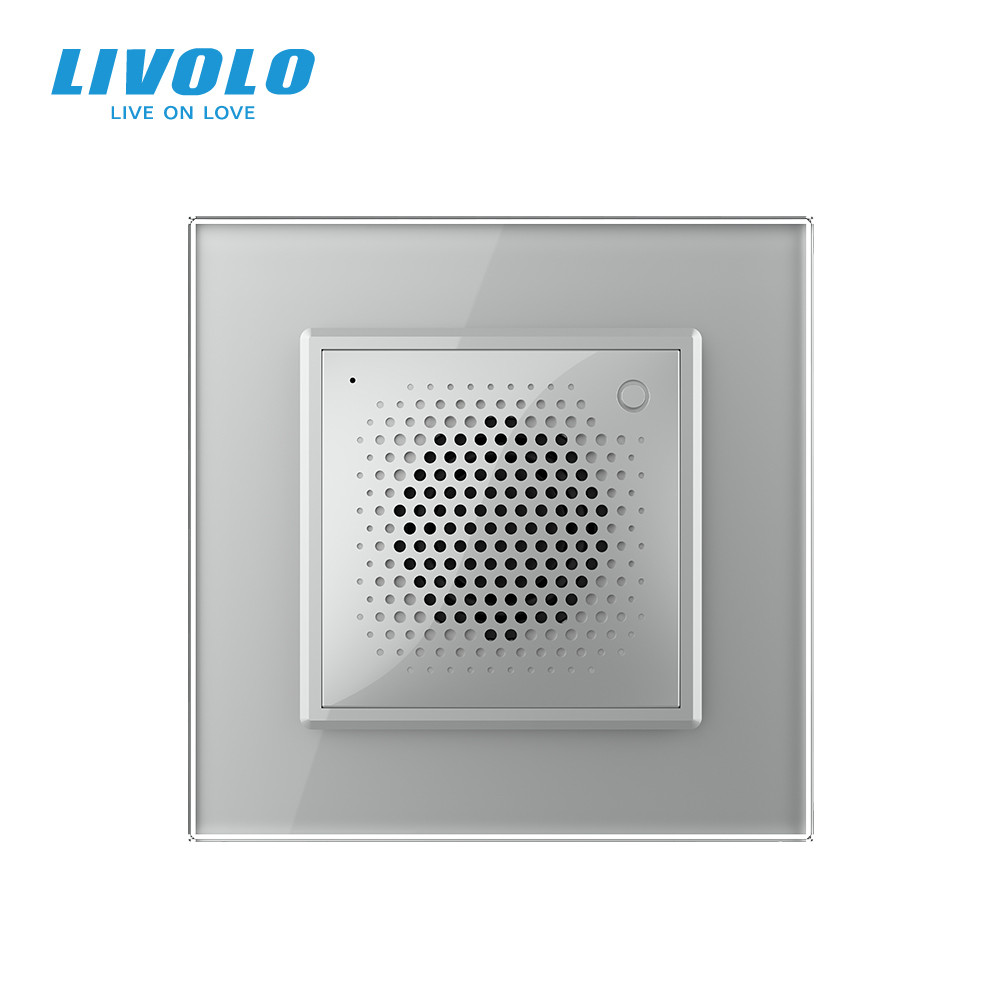 Розумний дверний дзвінок-сирена ZigBee Livolo сірий скло (VL-C7-FCBZ-2IP) Коломыя - изображение 9