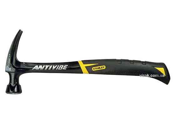 Молоток столярний STANLEY "FatMax" : M= 453 г, l= 315 мм, протиінерціний погашувач, накладка Одеса