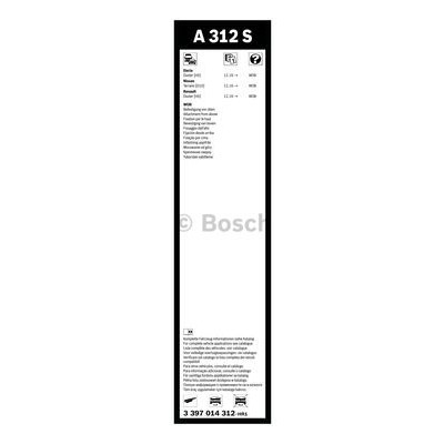 Щітка склоочисника Bosch 3 397 014 312 Вінниця - фото 5