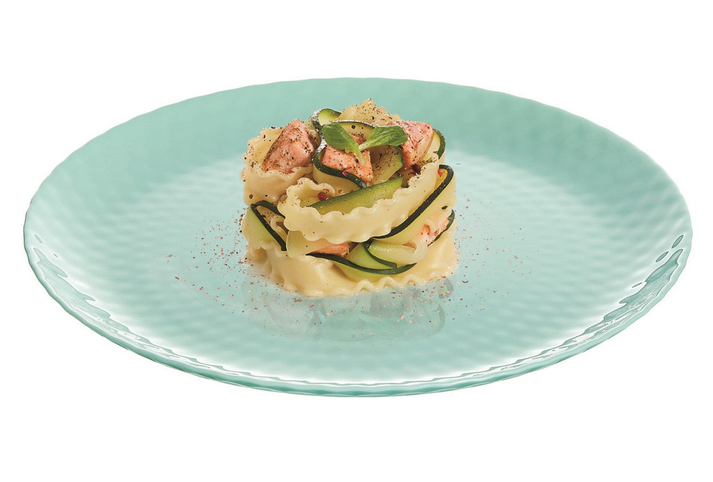 Тарілка обідня Luminarc Pampille Light Turquoise 25 см (6711260) Київ - фото 4