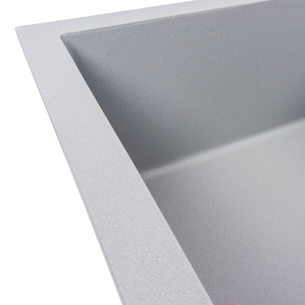 Гранітна мийка VALESO CALYPSO 7950 матова Сірий металік Коломыя - изображение 4