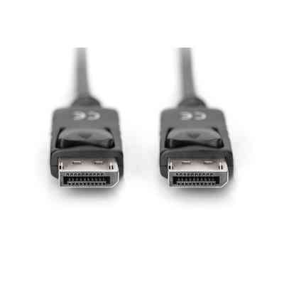 Кабель мультимедийный DisplayPort to DisplayPort 3.0m UHD 4K M/M Black Digitus (AK-340100-030-S) Винница