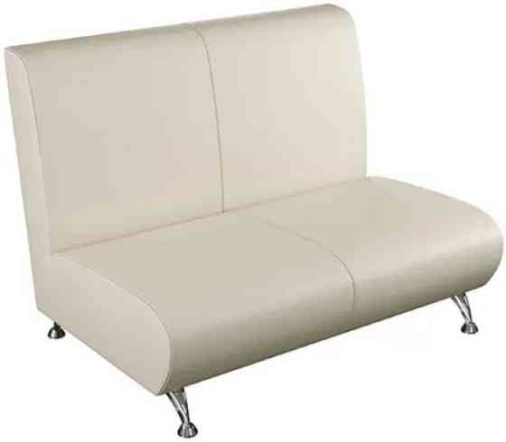 Диван для зоны ожидания Олимп Слоновая кость Киев