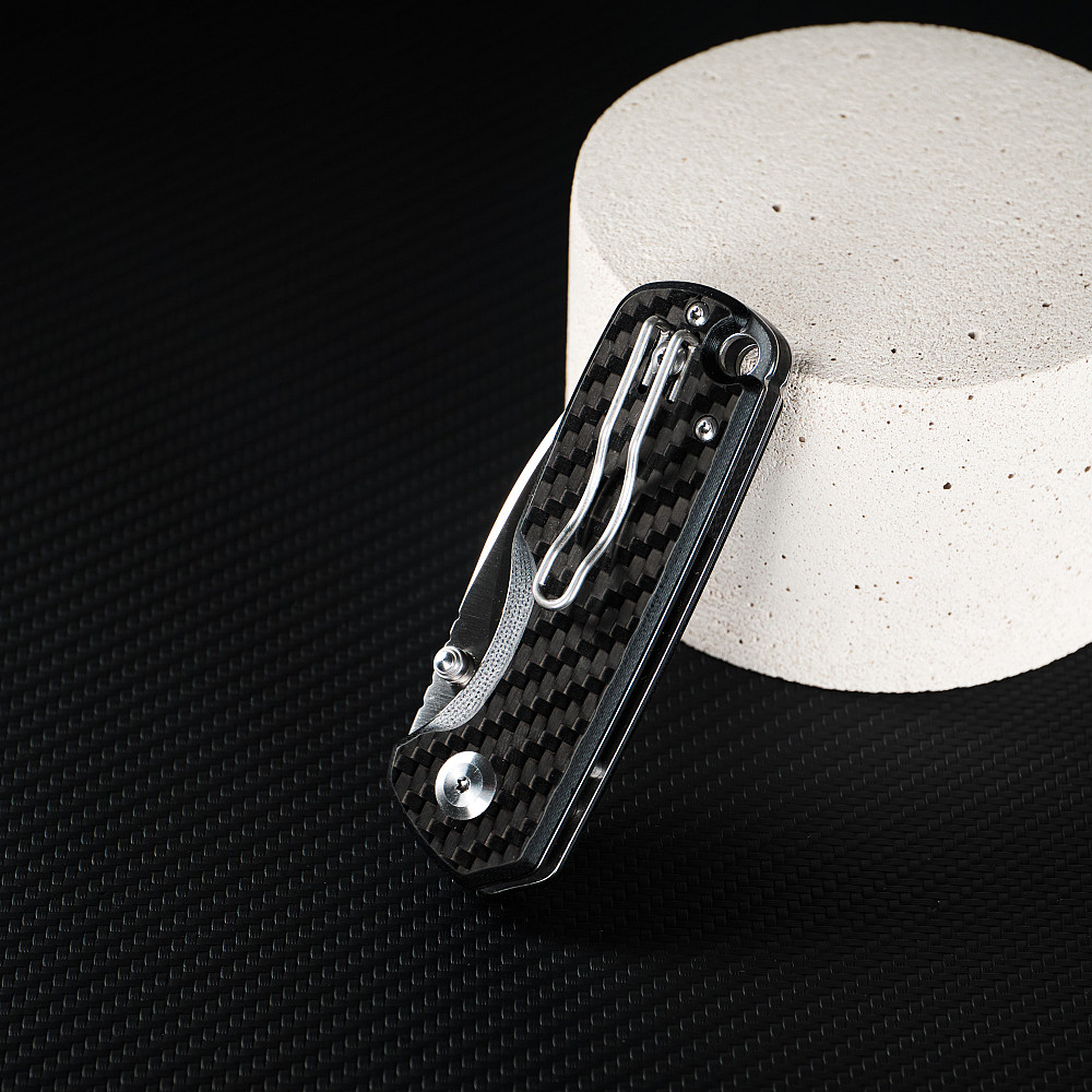 Нiж складаний Firebird FH925-CF чорне тиснення Киев - изображение 1