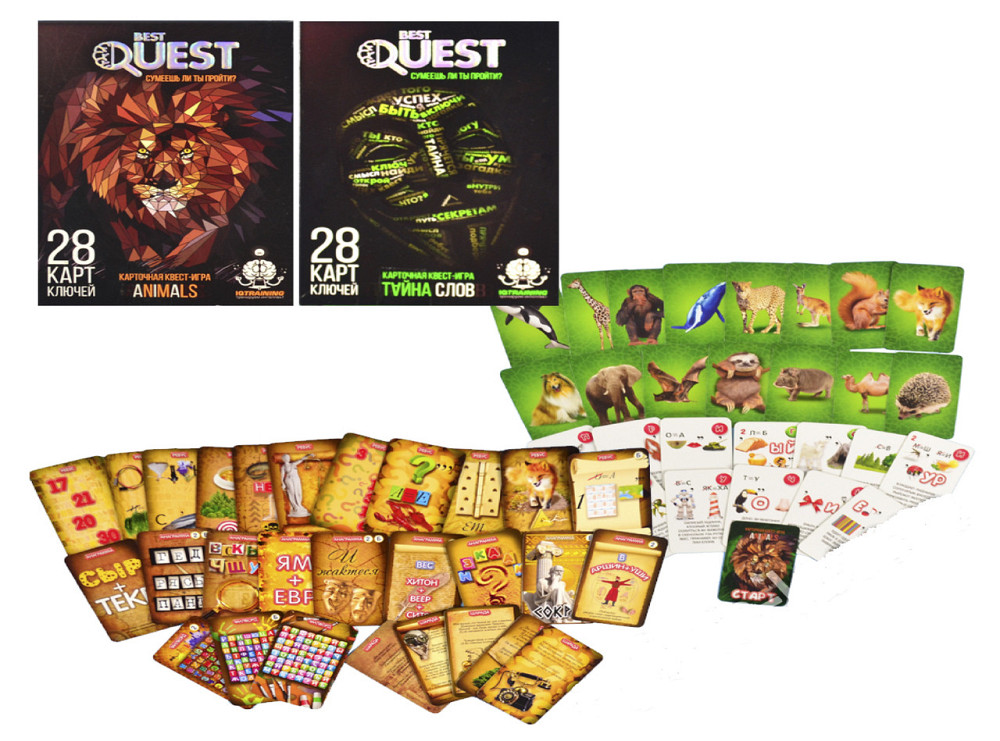 Карткова квест-гра "BEST QUEST" укр (32), шт Київ - фото 1