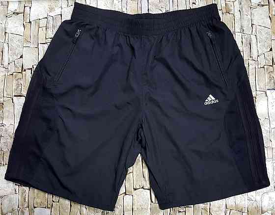 Мужские короткие шорты  Adidas плащевка p.ХXL(52 )\ 3XL(54) Киев