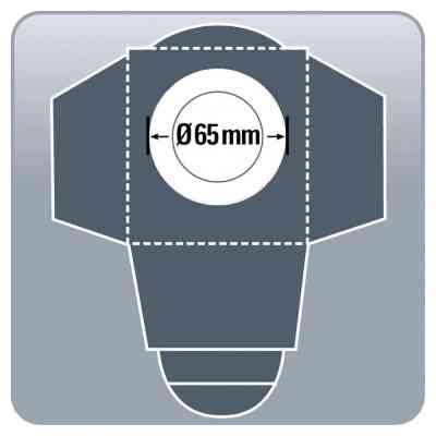 Мішок для пилососу Einhell паперовий, 25л, 5шт (2351150) Вінниця