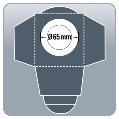 Мішок для пилососу Einhell паперовий, 25л, 5шт (2351150) Вінниця - фото 3