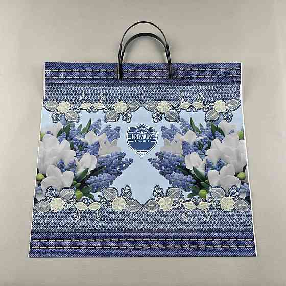 Пакет с пластиковой ручкой (36х37)  