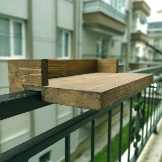 Подвесной балконный столик 