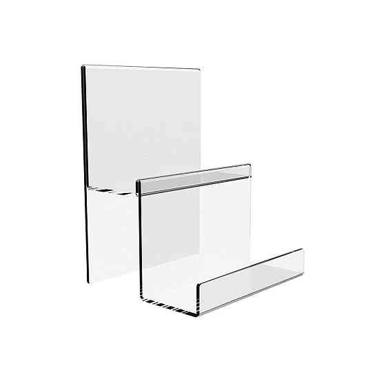 Гірка EKOSTAR під товар на 2 сходинки з акрилу 130х90х130 Київ