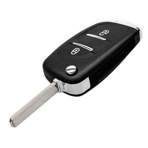 Викидний ключ Peugeot з корпусом під чіп 2 кнопки CE0523, VA2, NEW, автоключ для автомобіля Київ