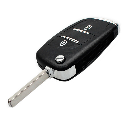 Викидний ключ Peugeot з корпусом під чіп 2 кнопки CE0523, VA2, NEW, автоключ для автомобіля Київ - фото 2