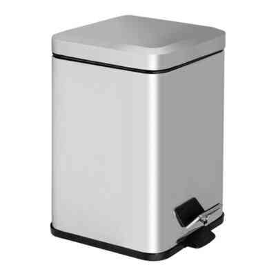 Ведро для мусора Gedy Argenta с педалью 5 л (2309-13) Хром Винница
