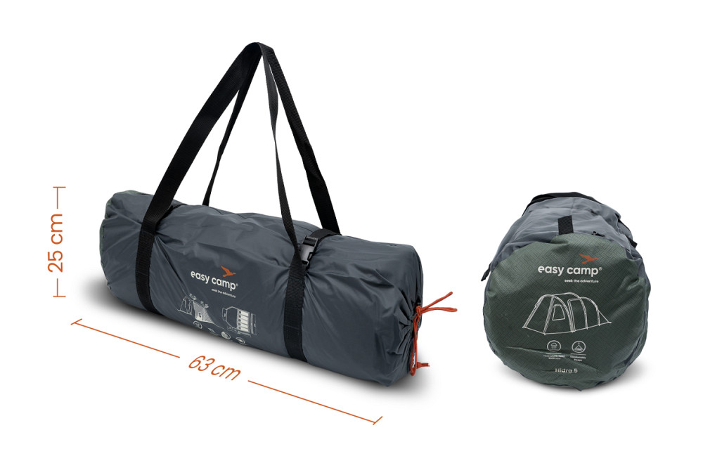 Палатка пятиместная Easy Camp Hidra 5 (120491) Київ - фото 5