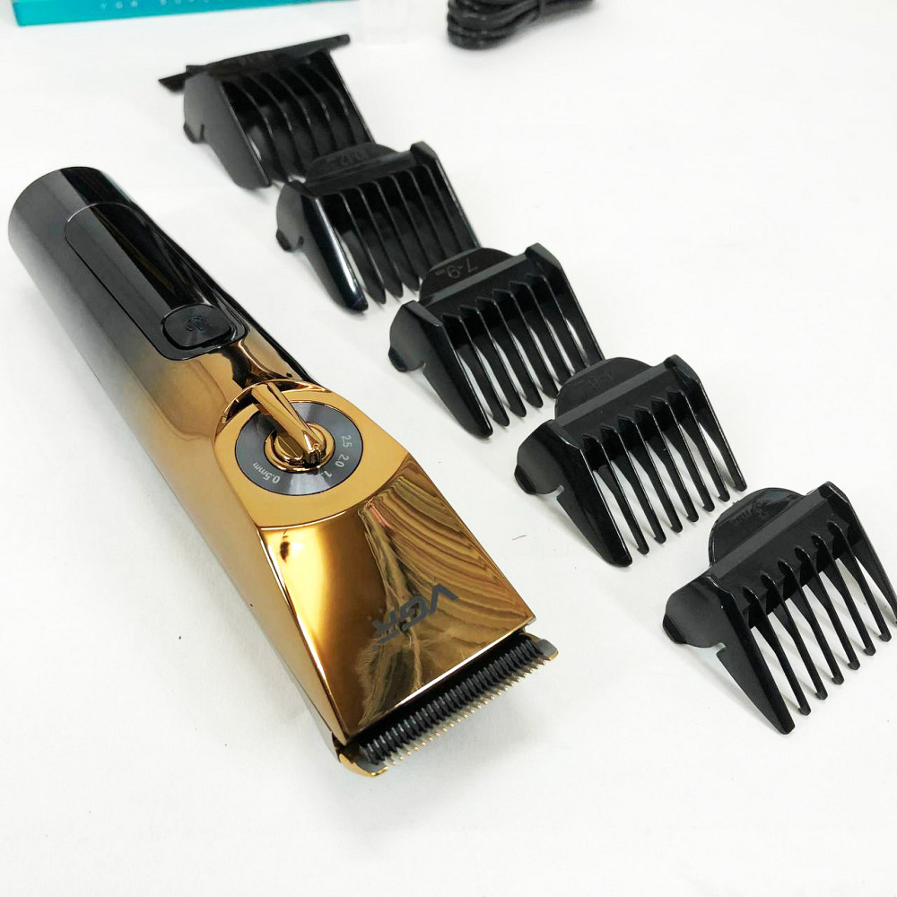 Модная машинка для стрижки волос VGR, Машинка для стрижки с мощным аккумулятором Триммер висков CZ-66 Львов - изображение 3